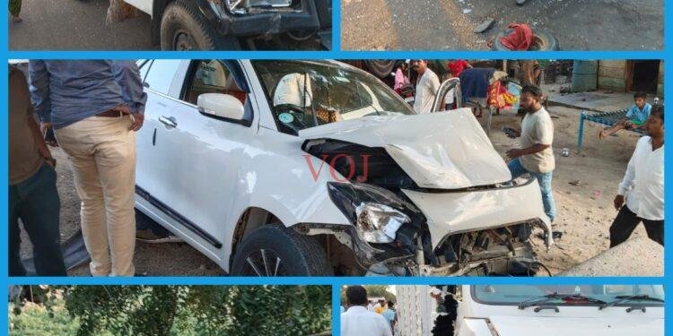 ಇಂಡಿಯಲ್ಲಿ ಬೀಕರ್ ಸರಣಿ ಅಪಘಾತ 13 ಜನರಿಗೆ ಗಂಭೀರ ಗಾಯ..! ಎಲ್ಲಿ ಗೊತ್ತಾ..?