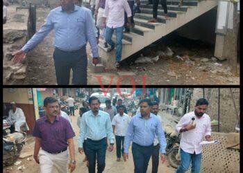 ಇಂಡಿ ತಾಲೂಕು ಕಚೇರಿಗೆ ಜಿಲ್ಲಾಧಿಕಾರಿ ಟಿ.ಭೂಬಾಲನ್ ಭೇಟಿ: ಪರಿಶೀಲನೆ