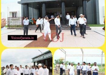 ಗಡಿನಾಡಿನಲ್ಲಿ ಕರ್ನಾಟಕ ಸಂಭ್ರಮ-50 ಕಾರ್ಯಕ್ರಮ ಪೂರ್ವ ಸಿದ್ದತೆ ವಿಕ್ಷಣೆ..!