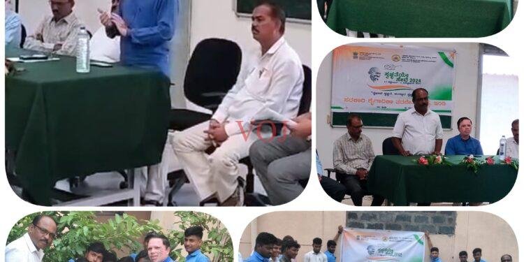 “ಸ್ವಭಾವ ಸ್ವಚ್ಛತೆ-ಸಂಸ್ಕಾರ ಸ್ವಚ್ಛತೆ” ಸ್ವಚ್ಚತೆ ಜೀವನದ ಅವಿಭಾಜ್ಯ ಅಂಗ-ಸಂತೋಷ ಬಂಡೆ