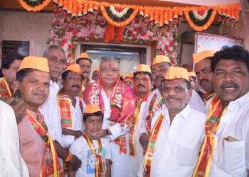 ಇಂಡಿಯಲ್ಲಿ ಸಂಭ್ರಮದ ದೇವಿ ಮೆರವಣೆಗೆ