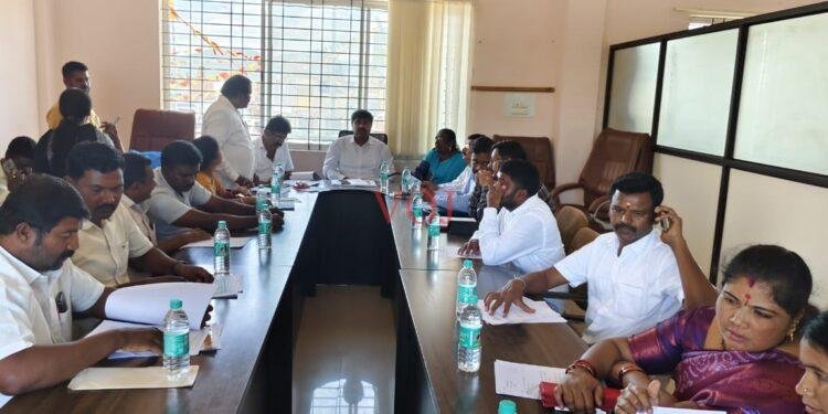 ಪಟ್ಟಣದ ಸಮಗ್ರ ಅಭಿವೃದ್ಧಿಗೆ ಎಲ್ಲಾ ಸದಸ್ಯರ ಸಹಕಾರ ನೀಡಬೇಕು: ಎಂ.ಆರ್. ಮಂಜುನಾಥ್