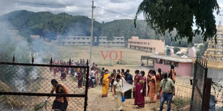 ಸಾಂಕ್ರಾಮಿಕ ರೋಗದ ಕುರಿತು ಅರಿವು ಸ್ವಚ್ಛತಾ ಕಾರ್ಯಕ್ರಮ