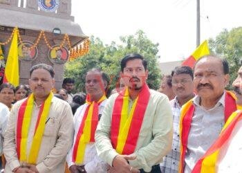 ಕನ್ನಡ ನಾಡು, ನುಡಿ ಜಾಗೃತಿಗೊಳಿಸೋಣ : ಎಸಿ ಅಬೀದ್ ಗದ್ಯಾಳ