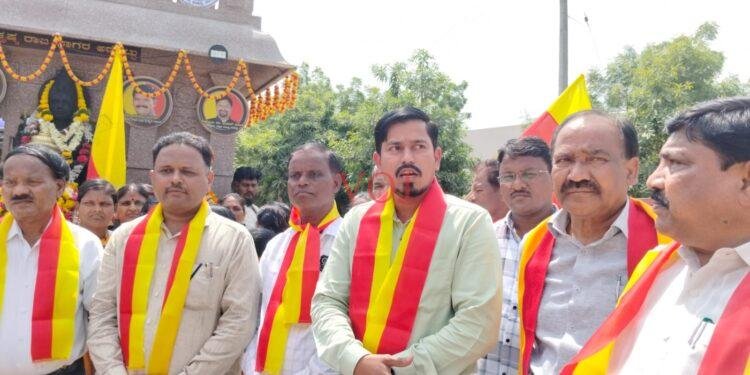 ಕನ್ನಡ ನಾಡು, ನುಡಿ ಜಾಗೃತಿಗೊಳಿಸೋಣ : ಎಸಿ ಅಬೀದ್ ಗದ್ಯಾಳ