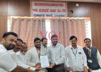 ಮಹಾನಗರ ಪಾಲಿಕೆ ಉಪ ಚುನಾವಣೆ : ವಾರ್ಡ ನಂ.29ಕ್ಕೆ ಬಿಜೆಪಿಯ ಗೀರಿಶ ಪಾಟೀಲ ಆಯ್ಕೆ