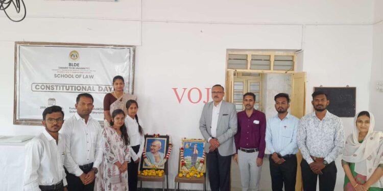 ಬಿ.ಎಲ್.ಡಿ.ಇ. ಡೀಮ್ಡ್ ವಿಶ್ವವಿದ್ಯಾಲಯದಲ್ಲಿ ಸಂವಿಧಾನ ದಿನ ಆಚರಣೆ..!