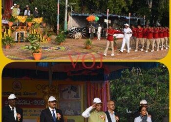 ಜಿಲ್ಲಾ ಪೋಲೀಸ ವಾರ್ಷಿಕ ಕ್ರೀಡಾಕೂಟಕ್ಕೆ ಚಾಲನೆ ಒತ್ತಡ ನಿವಾರಣೆಗೆ ಕ್ರೀಡಾ ಚಟುವಟಿಕೆಗಳಲ್ಲಿ ಭಾಗವಹಿಸಲು ಶಿವಾಜಿ ಅನಂತ ನಲವಡೆ ಕರೆ