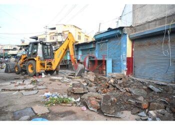 ಮಹಾನಗರ ಪಾಲಿಕೆ ವತಿಯಿಂದ ಅತಿಕ್ರಮಣ ತೆರವು ಕಾರ್ಯಾಚರಣೆ