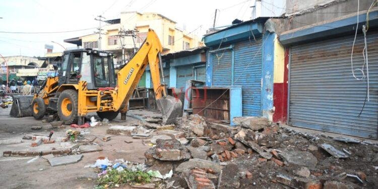 ಮಹಾನಗರ ಪಾಲಿಕೆ ವತಿಯಿಂದ ಅತಿಕ್ರಮಣ ತೆರವು ಕಾರ್ಯಾಚರಣೆ