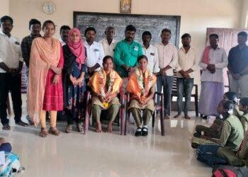 ವಿದ್ಯಾರ್ಥಿನಿ ಸೌಭಾಗ್ಯ ಮತ್ತು ಲಕ್ಮ್ಮೀ ರಾಜ್ಯ ಮಟ್ಟಕ್ಕೆ ಆಯ್ಕೆ