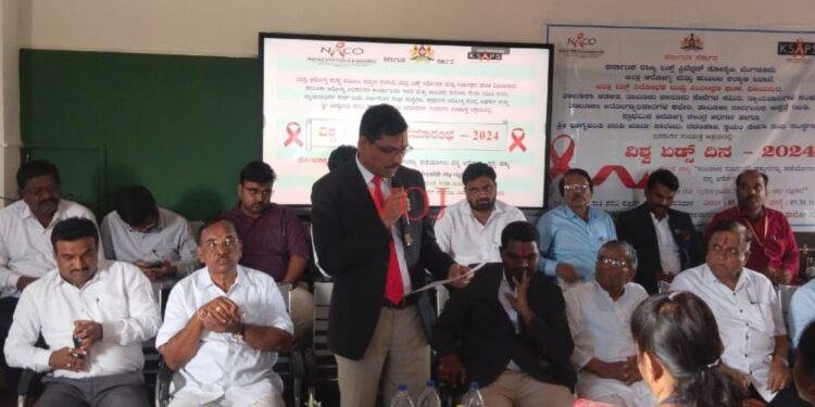 ಏಡ್ಸ ನಿಯಂತ್ರಣಕ್ಕೆ ಕೈ ಜೋಡಿಸಿ : ನ್ಯಾಯಾಧೀಶ ಕೊಟೆಪ್ಪ ಕಾಂಬಳೆ