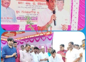 ₹ 160 ಲಕ್ಷ ವೆಚ್ಚದ ಹೊಸ ಜಿನುಗು ಕೆರೆ ಭೂಮಿ ಪೂಜೆ