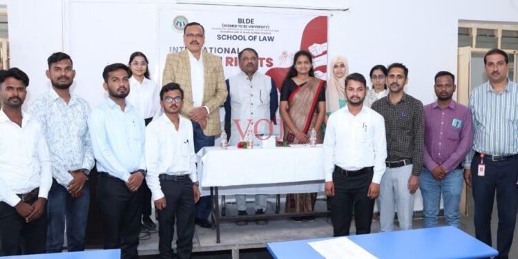 ಭಾರತ ಪ್ರಾಚೀನ ಕಾಲದಿಂದಲೂ ಮಾನವ ಹಕ್ಕುಗಳ ಮಹತ್ವವನ್ನು ಸಾರುತ್ತಿದೆ : ಪ್ರಾಚಾರ್ಯ ಡಾ. ಸಂತೋಷ