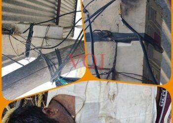 ವಿದ್ಯುತ್ ತಗುಲಿ ರೈತನ ಸಾವು..!