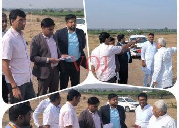 ವಿಜಯಪುರದಲ್ಲಿ ಕ್ರಿಕೆಟ್ ಕ್ರೀಡಾಂಗಣ ನಿರ್ಮಿಸಲು ಸ್ಥಳ ಪರಿಶೀಲನೆ