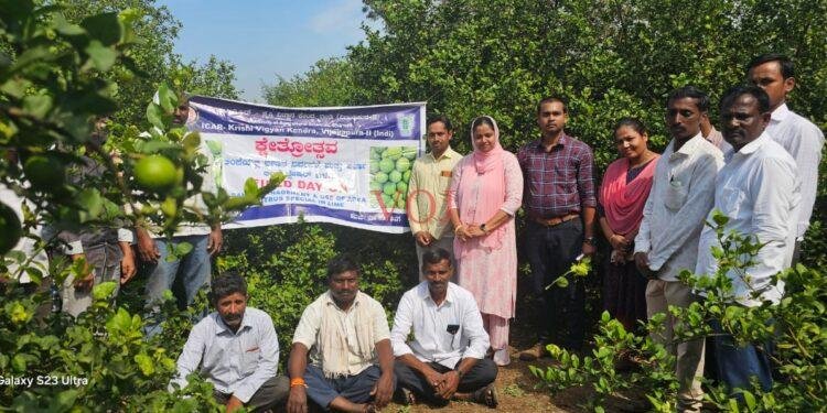 ನಿಂಬೆ ಬೆಳೆಗೆ ಸಮಗ್ರ ರೋಗ ನಿರ್ವಹಣಾ ಕ್ರಮ ಮುಖ್ಯ