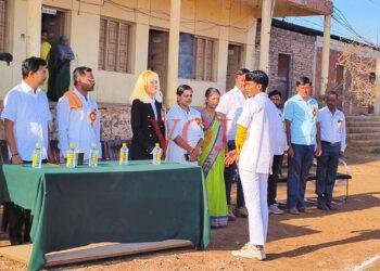 76ನೇ ಗಣರಾಜ್ಯೋತ್ಸವ ಸಂಭ್ರಮ: ಎಸ್ ಎಸ್ ಪ್ಯಾರಾ – ಮೆಡಿಕಲ್ ಕಾಲೇಜು