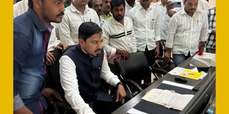 ಇಂಡಿ | ಭೂ ಸುರಕ್ಷಾ ಯೋಜನೆಗೆ ಎಸಿ ಅಬೀದ್ ಗದ್ಯಾಳ ಚಾಲನೆ  