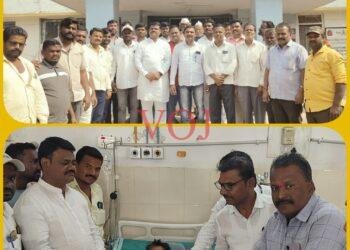 ರೋಗಿಗಳಿಗೆ ಹಣ್ಣು ಹಂಪಲು ಹಂಚಿದ, ಬಿ ಡಿ ಪಾಟೀಲರ ಅಭಿಮಾನಿಗಳು.