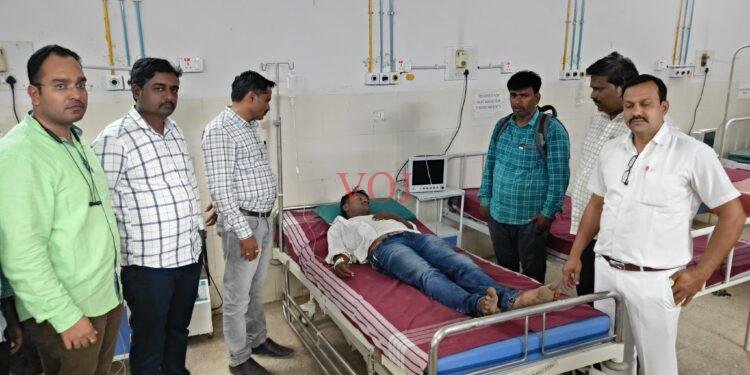 ಭೂ ಮಾಪಕರ ಮೇಲೆ ಏಕಾಏಕಿ ಮಾರಣಾಂತಿಕ ಹಲ್ಲೆ