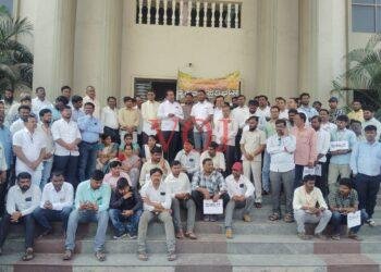 ಸರಕಾರಿ ನೌಕರರ ಸಂಘ ಇಂಡಿ ಘಟಕ ವತಿಯಿಂದ ಪ್ರತಿಭಟನೆ