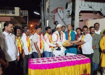 5 ನೇ ಕನ್ನಡ ಸಾಹಿತ್ಯ ಸಮ್ಮೇಳನ ಸರ್ವಾಧ್ಯಕ್ಷರಾಗಿ  ಅಶೋಕ ಪಿ.ಮಣಿ