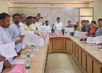 ಮುದ್ದೇಬಿಹಾಳ|ಪುರಸಭೆ ವಿಶೇಷ ಸಾಮಾನ್ಯ ಸಭೆ, ಪೈಪಲೈನ್ ಕಾಮಗಾರಿ ಕಳಪೆ ಆರೋಪ..!