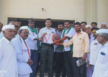 ಗುತ್ತಿ ಬಸವಣ್ಣ ಕಾಲುವೆಗೆ ನೀರು ಹರಿಸಲು ಆಗ್ರಹಿಸಿ ಪ್ರತಿಭಟನೆ