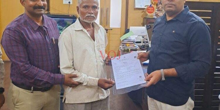 ಸ್ಥಳದಲ್ಲಿಯೇ ₹ 1200 ಮಾಶಾಸನ ಬಿಡುಗಡೆ