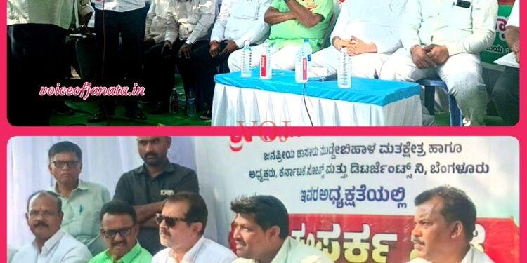 ಜೆಜೆಎಂ ಕಾಮಗಾರಿ ಕಳಪೆ :  ಶಾಸಕ‌ ನಾಡಗೌಡ ಗರಂ