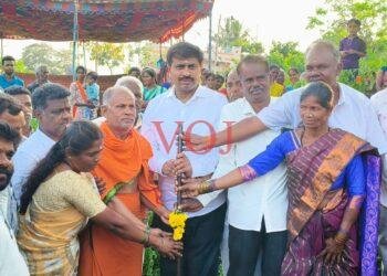 ನಾಗಮಲೈ ರಸ್ತೆ ಕಾಮಗಾರಿಗೆ ಗುದ್ದಲಿ ಪೂಜೆ ನೆರವೇರಿಸಿದ :ಶಾಸಕರಾದ ಎಂ ಆರ್ ಮಂಜುನಾಥ್ ‌