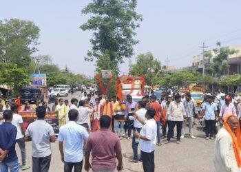 ಇಂಡಿಯಲ್ಲಿ ಪೋಲಿಸ್ ವಿರುದ್ಧ ಪ್ರತಿಭಟನೆ..! ಕಾರಣವೇನು..?