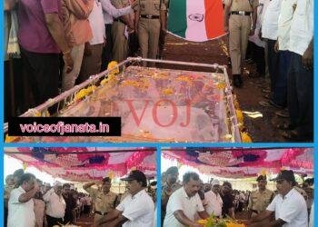 ಅಪಘಾತದಲ್ಲಿ ಯೋಧ ಸಾವು..! ಸಕಲ ಸೇನಾ ಗೌರವದೊಂದಿಗೆ ಅಂತ್ಯಕ್ರಿಯೆ..