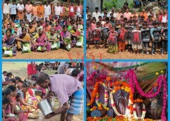 ಕತ್ರಿಮಲೆ ಪವಾಡ ಪುಣ್ಯಕ್ಷೇತ್ರದಲ್ಲಿ ನಾಗಮಲೆ ಗ್ರೂಪ್ ನ ವತಿಯಿಂದ ವಿಶೇಷ ಪೂಜೆ ಹಾಗೂಪರಸೇವೆ: ಶಾಲಾ ವಿದ್ಯಾರ್ಥಿಗಳಿಗೆ ಬ್ಯಾಗ್ ವಿತರಣೆ