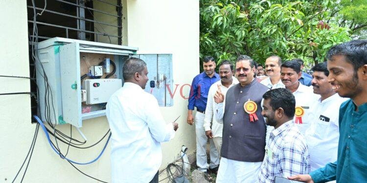 ನವರಸಪುರ ಕಾಲೊನಿಗಳಿಗೆ ನೀರು ಪೂರೈಕೆಗೆ ಚಾಲನೆ