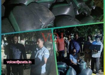 ಅಕ್ರಮವಾಗಿ ಪಡಿತರ ಅಕ್ಕಿ ಸಂಗ್ರಹ, ಇಬ್ಬರ ಬಂಧನ..!