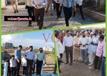 ಜಿಲ್ಲೆಯ ಕೋಲ್ಹಾರ ಪಟ್ಟಣಕ್ಕೆ ಜಿಲ್ಲಾಧಿಕಾರಿ ಟಿ.ಭೂಬಾಲನ್ ಭೇಟಿ ಪರಿಶೀಲನೆ