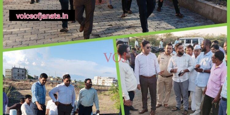 ಜಿಲ್ಲೆಯ ಕೋಲ್ಹಾರ ಪಟ್ಟಣಕ್ಕೆ ಜಿಲ್ಲಾಧಿಕಾರಿ ಟಿ.ಭೂಬಾಲನ್ ಭೇಟಿ ಪರಿಶೀಲನೆ