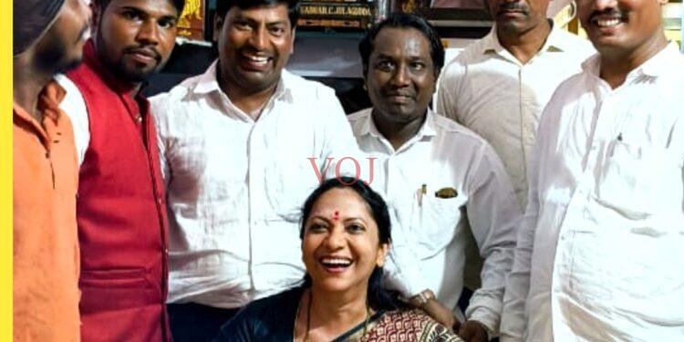 ರಾಜ್ಯ ಮಹಿಳಾ ಆಯೋಗದ ಅಧ್ಯಕ್ಷರಾದ ಡಾ.ನಾಗಲಕ್ಷ್ಮೀ  ಚೌಧರಿ ಅವರಿಗೆ ಗೌರವ ಸನ್ಮಾನ