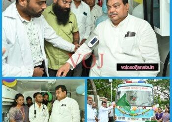 ವಿನೂತನ ಸಂಚಾರಿ ಆರೋಗ್ಯ ವಾಹನಕ್ಕೆ ಸಚಿವ ಡಾ.ಎಂ.ಬಿ.ಪಾಟೀಲ ಅವರಿಂದ ಚಾಲನೆ