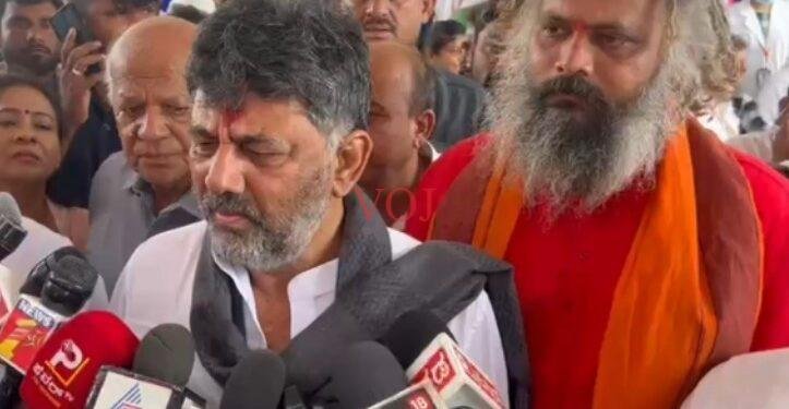 ಸುಳ್ಳಿಗೆ ಮತ್ತೊಂದು ಹೆಸರು ಕುಮಾರಸ್ವಾಮಿ: ಡಿಸಿಎಂ ಡಿ.ಕೆ.ಶಿವಕುಮಾರ್ ಕಿಡಿ