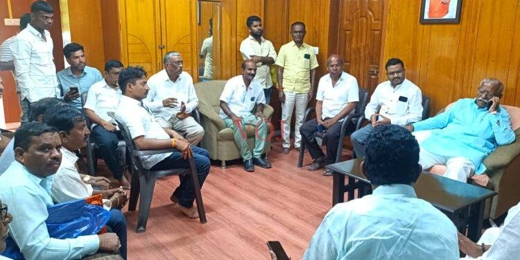 ಆಲಮಟ್ಟಿ ಮುದ್ದೇಬಿಹಾಳ,ಯಾದಗಿರಿ ರೈಲು ಮಾರ್ಗಕ್ಕೆ ಸಂಸದರ ಭೇಟಿ