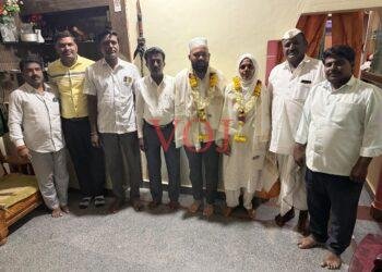 ಹಜ್ ಯಾತ್ರಿಗಳಿಗೆ ಗೌರವ ಸನ್ಮಾನ