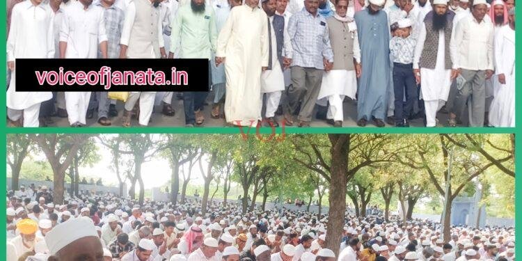 ಮುದ್ದೇಬಿಹಾಳ: ಸಂಭ್ರಮದಿಂದ ಬಕ್ರೀದ್ ಆಚರಣೆ