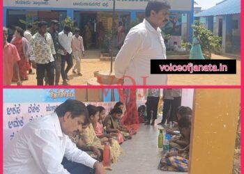 ಸರ್ಕಾರಿ ಶಾಲೆಗೆ ದಿಢೀರ್ ಭೇಟಿ ನೀಡಿದ ಶಾಸಕ ಎಂಆರ್ ಮಂಜುನಾಥ್