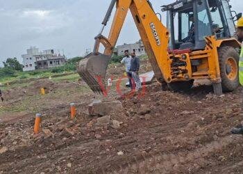 ಅನಧಿಕೃತ ಗುಂಟಾ ಲೇಔಟ್ ತೆರವು ಕಾರ್ಯಾಚರಣೆ