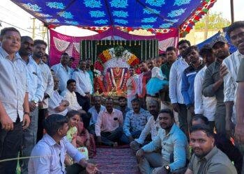 ಸೆಸ್ಕ್ ಕಚೇರಿಯ ಆವರಣದಲ್ಲಿ ಶ್ರೀ ಚಾಮುಂಡೇಶ್ವರಿ ಅಮ್ಮನ ಜನ್ಮದಿನ ಆಚರಣೆ