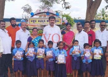 ಸರ್ಕಾರಿ ಶಾಲೆಯಲ್ಲಿ ಆಂಗ್ಲ ಮಾಧ್ಯಮ ಶಾಲೆಯನ್ನು ಪ್ರಾರಂಭಿಸಿರುವುದು ಶ್ಲಾಘನೀಯ: ಶಾಸಕ ಎಂಆರ್ ಮಂಜುನಾಥ್