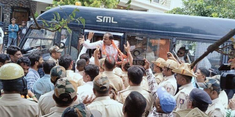 ರಾಜ್ಯ ಸರ್ಕಾರದ ದಲಿತ ವಿರೋಧಿ ನೀತಿ ಖಂಡಿಸಿ ಭಾರತೀಯ ಜನತಾ ಪಕ್ಷ ಪ್ರತಿಭಟನೆಗೆ